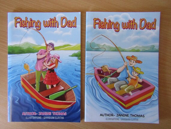 Fishing With Dad Personalised Kids Story Book -  Canada