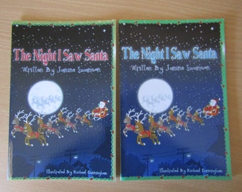 The Night I saw Santa Personalised Kids Story Book