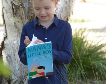 Nana's Little Girl and Nana's Little Boy Personalised Kids Story Book