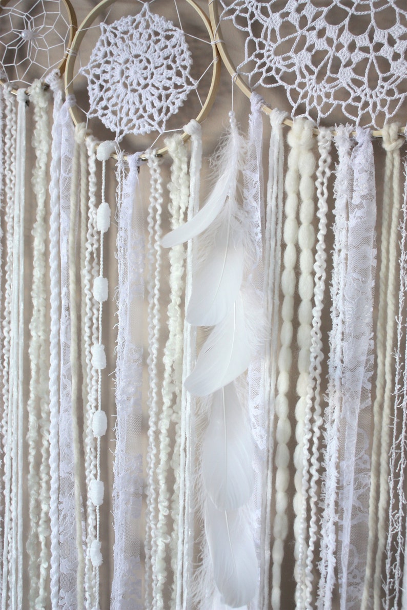 Large Dream Catcher Wall Hanging Dreamcatcher Wall Hanging Etsy