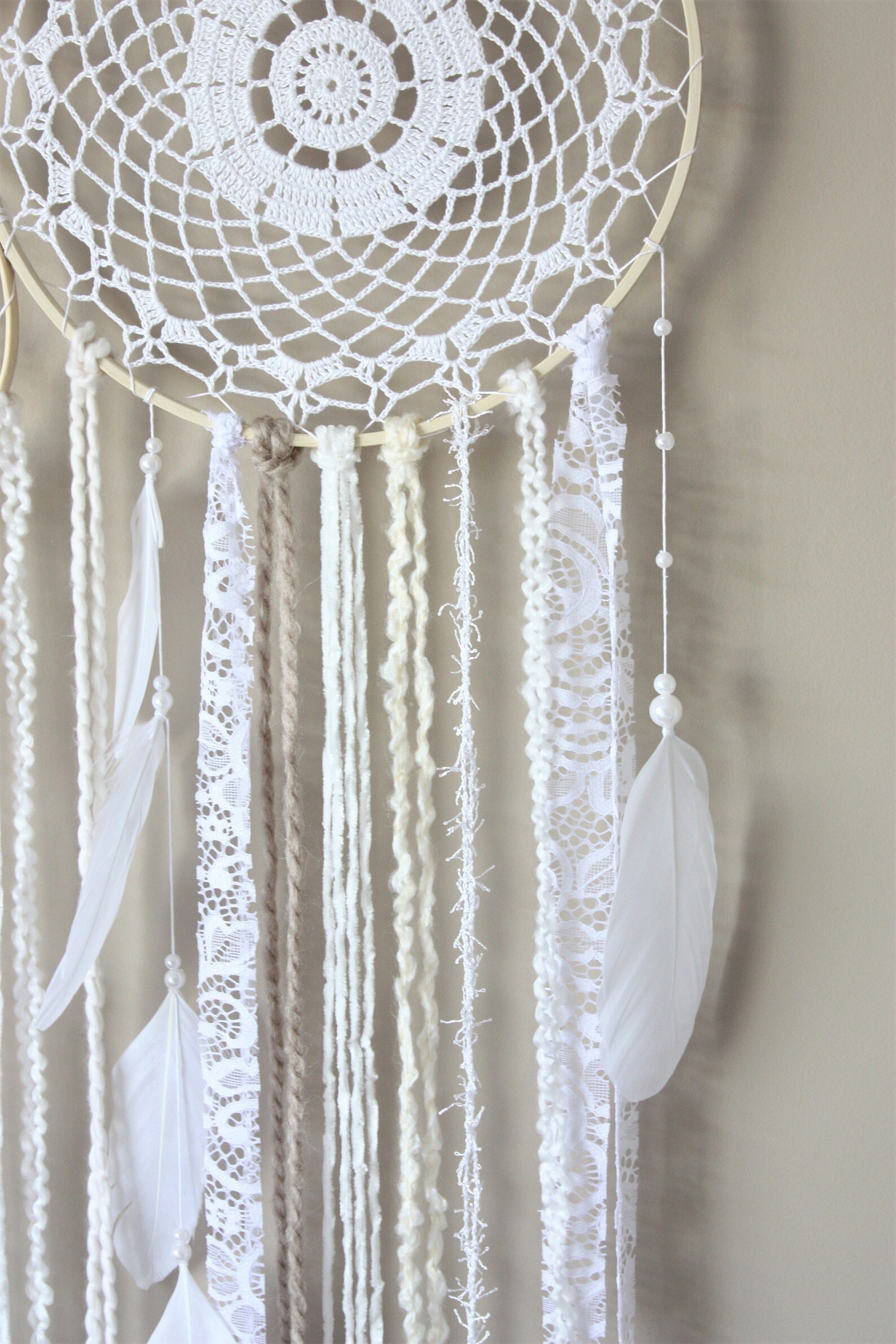 Large Dream Catcher Wall Hanging Dreamcatcher Wall Hanging Etsy