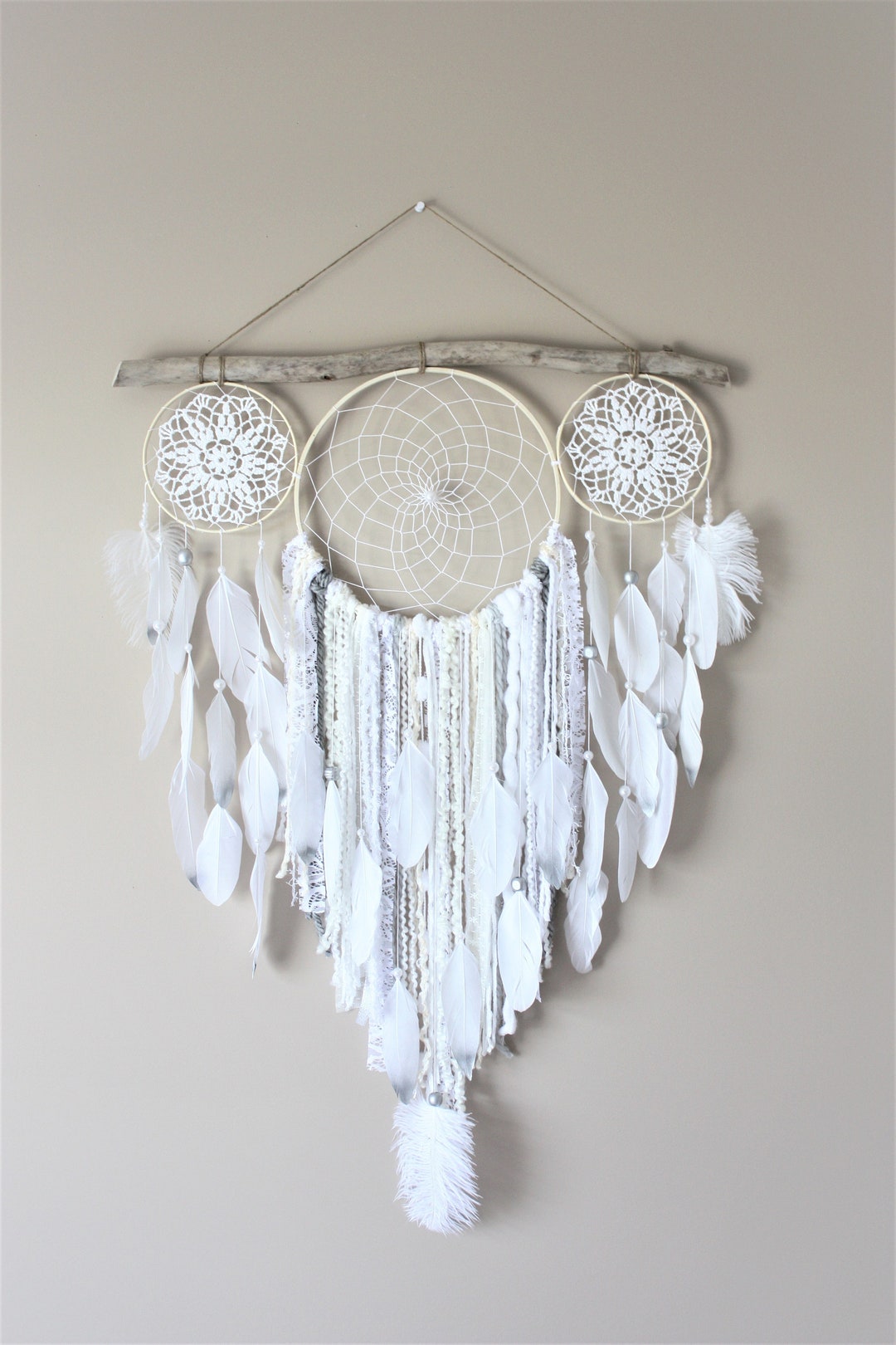 Large Dream Catcher, Dream Catcher Wall Hanging, Bohemian Dream Catcher, Boho Home Decor ...