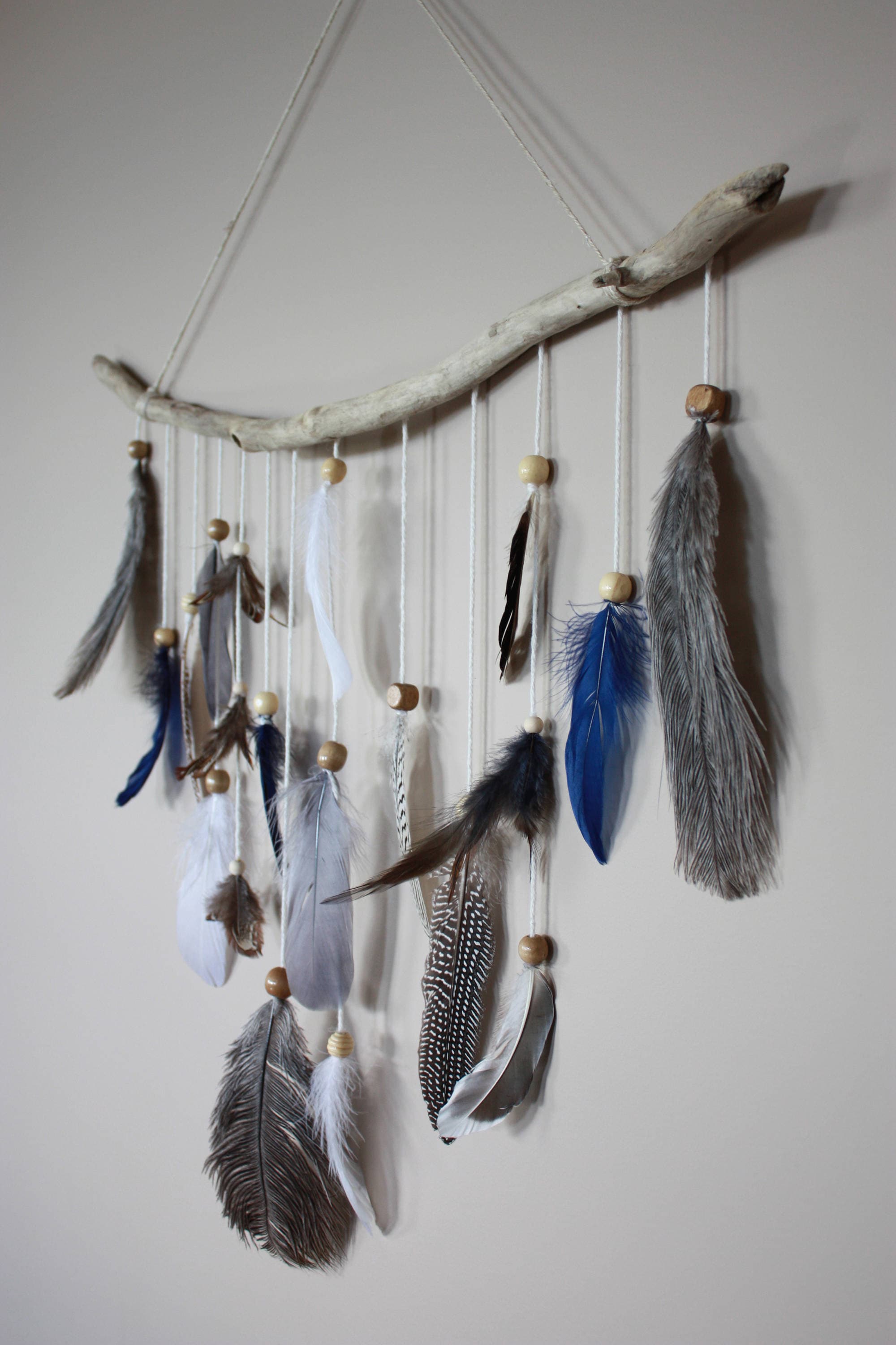  EFLALYHG Bohemian Wall Hanging Decor, Handmade Feather