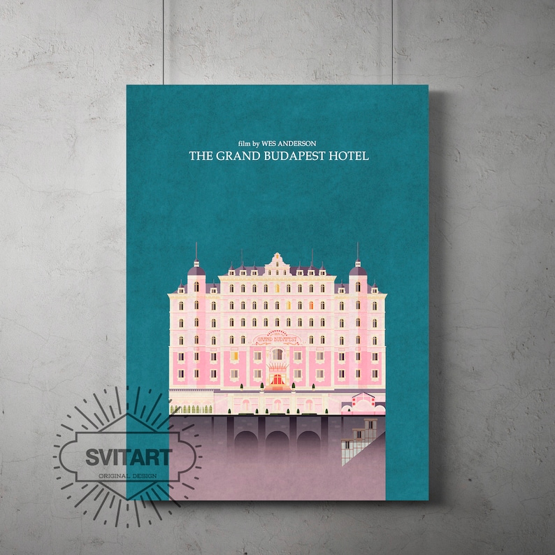 A4 A3 A2 A1 A0| The Grand Budapest Hotel Movie Poster Print T264