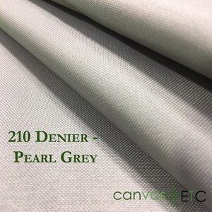 210 Denier Polyester | Pearl Gray | 61&quot; Width Sold by the Yard
