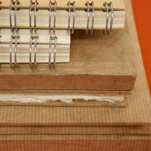Khadi Handmade Paper Wiro Sketch Book W5WR 6&quot; x 8&quot; 210 gsm