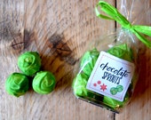 Chocolate Sprouts stocking filler - novelty secret Santa gift - handmade chocolate