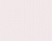 Riley Blake Fabric - Sunnyside Ave Red Pin Dot White by Amy Smart C7104-WHITE Fabric Yardage