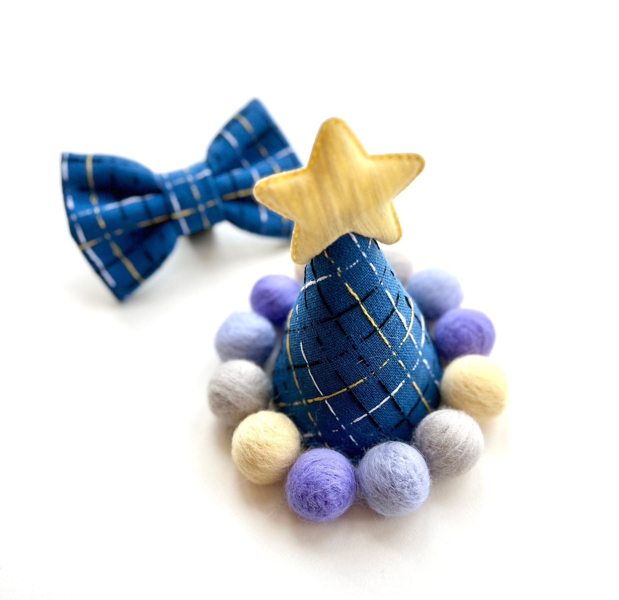 Cappello Compleanno Cane Con Papillon | Decorazione Festa Animali Domestici | Regalo Carino - Foto 2