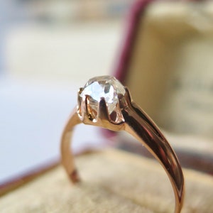 Diamond rings etsy hot sale