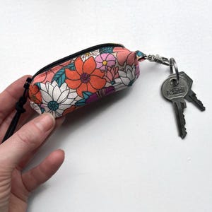 Bolsa de llavero pequeña para accesorios como cambiar auriculares airpods lápiz labial bálsamo labial llaves mlous vegan