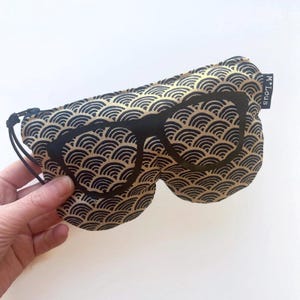 Blue flowered sunglasses case glasses cases glass zipper pouch eye glass purse sunglasses protector sunglass case backpacking minimalist