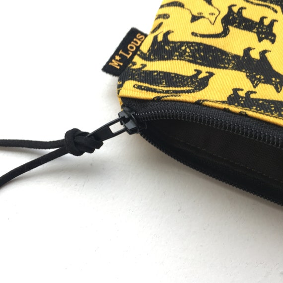 Small Keychain Zipper Pouch Coin Pouch Black and White Small Wallet Pocket  Money Make up Bag Minimalist Zipper Keys Purse Tiny Wallet Retro 