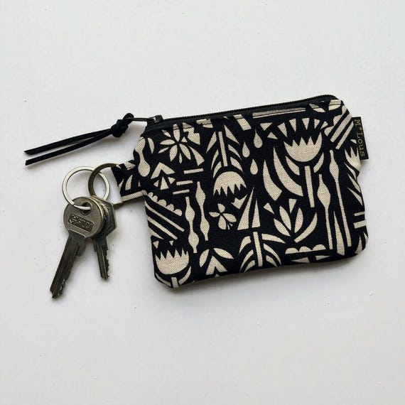 Zipper keychain pouch best sale