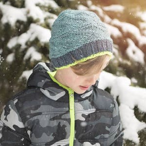 Purl Vertical Chevron Hat Knitting Pattern PDF. Sizes for 3-6 mo, 6-12 mo, 12-18 mo, 2-4 y, Child, Adult. Original Designed Pattern.
