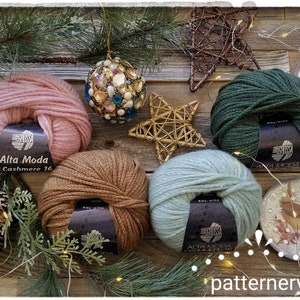 BULKY Christmas Trees Toque Knitting Pattern, Fair Isle Knit Hat, Bulky Pdf. Faux Fur Pom Instructions. Preemie up to Adult sizes. English image 10