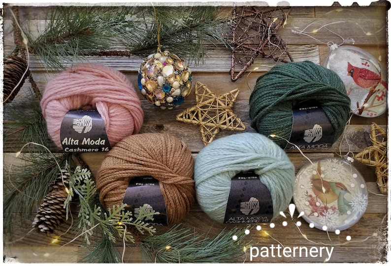 BULKY Christmas Trees Toque Knitting Pattern, Fair Isle Knit Hat, Bulky Pdf. Faux Fur Pom Instructions. Preemie up to Adult sizes. English image 10