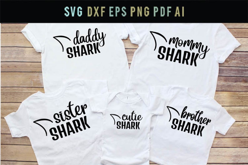 Free Free 161 Baby Shark Family Shirts Svg SVG PNG EPS DXF File