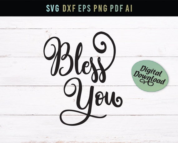 Bless You Tissue Jar Svg Tissue Holder Svgimage Transfer Etsy