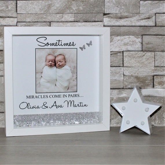 personalised gifts for twin babies