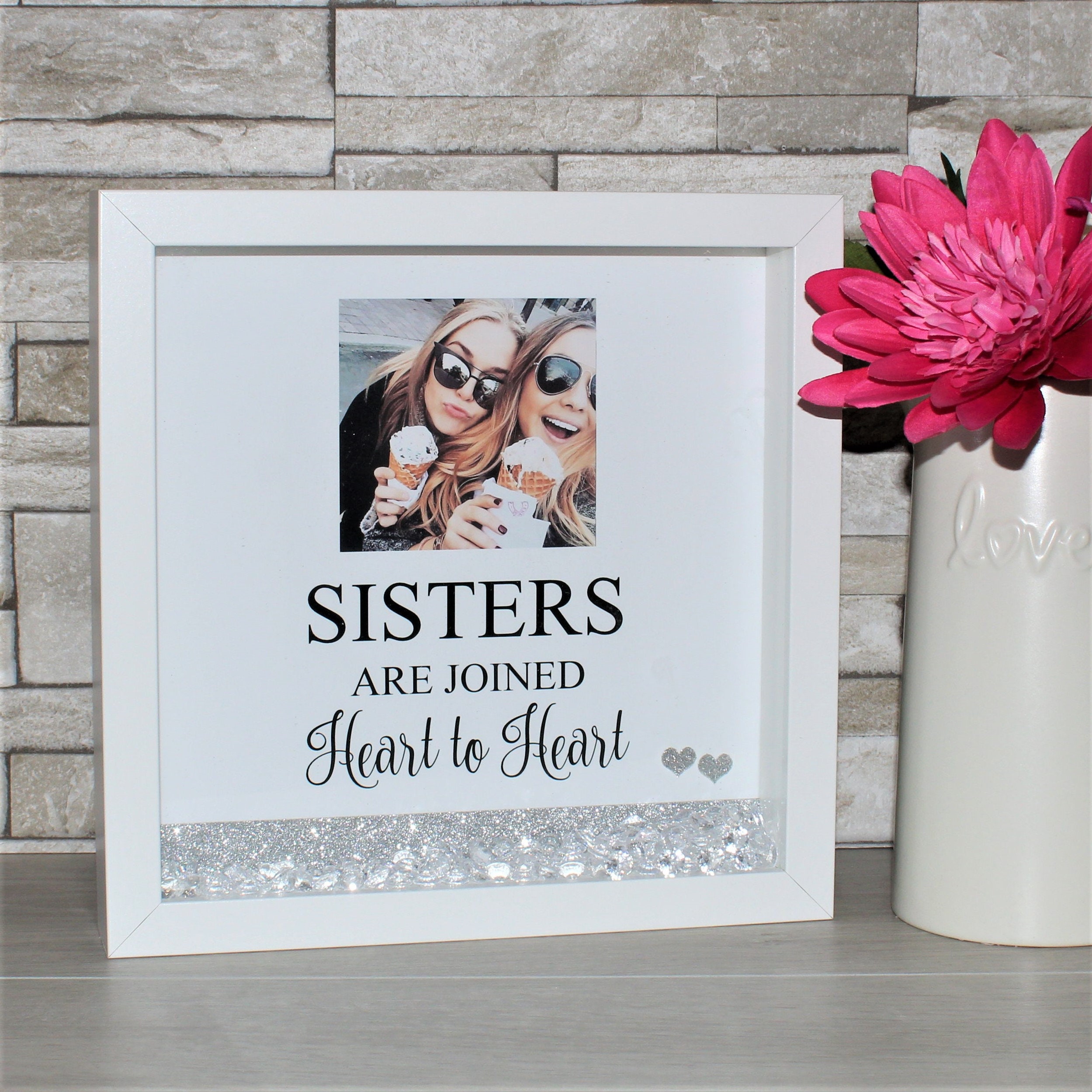 Sister Christmas gift First my sister forever my friend Best friend gifts Sisters photo frame Sister Christmas gift First my sister forever my friend Best friend gifts Sisters photo frame