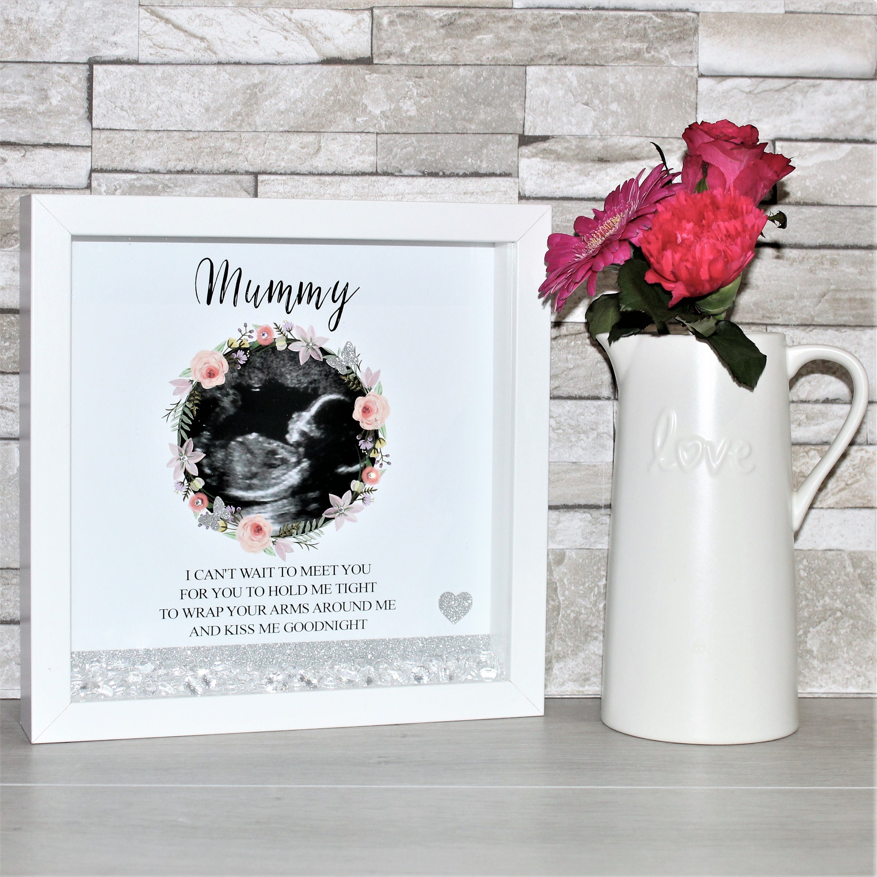 MUMMY TO BE GIFT Personalised Scan Photo Gift ***YOUR SCAN PHOTO PRINTED***