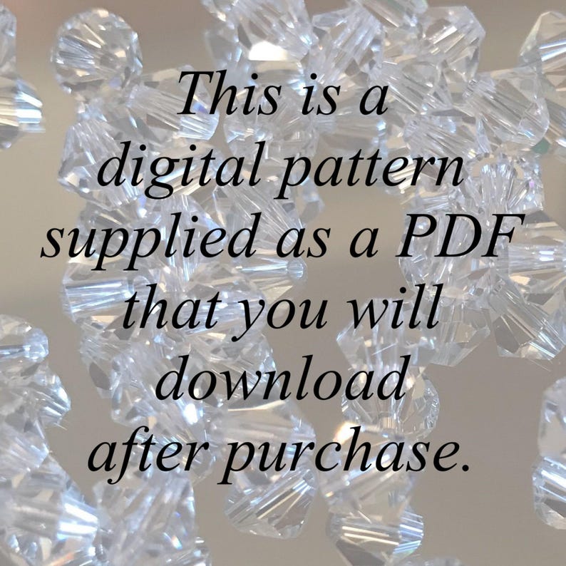 Five Daisy Bands Pattern 67. Beading Instructions PDF. Seed Bead Flower ...