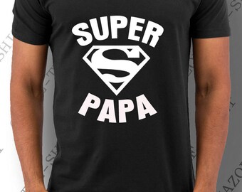 super papa t shirt