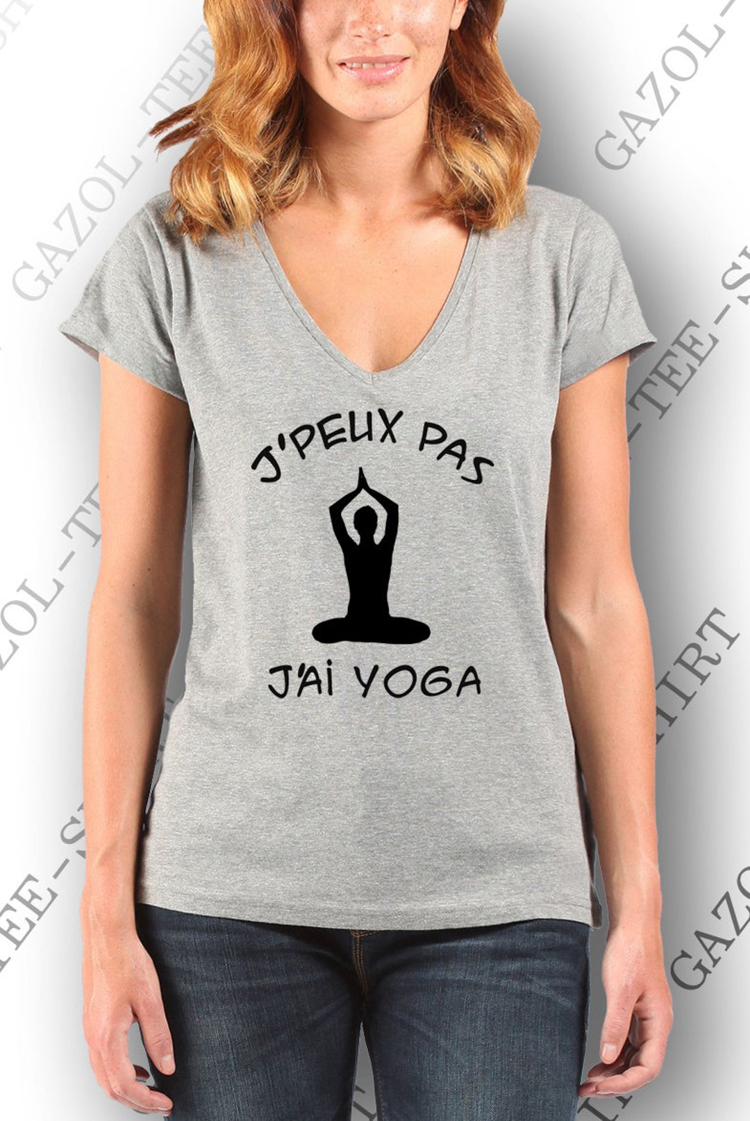 Femme cadeau zen femme J'ai L'air Zen. Tee Shirt humour original T-Shirt :  : Mode