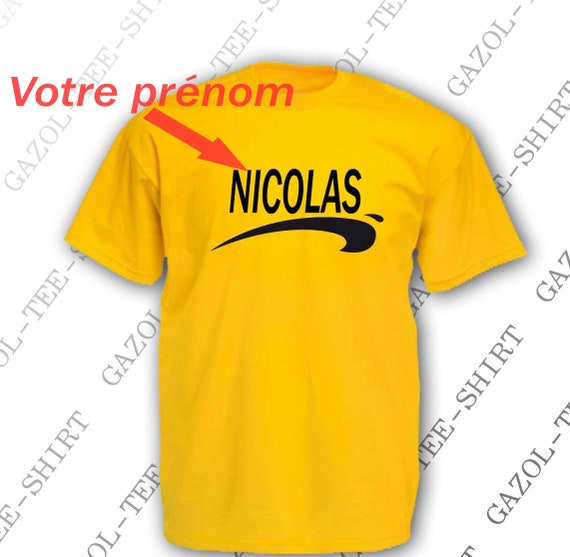 T-shirt Personnalisable Brice De Nice. Idée Cadeau Tee-shirt Personnalisé  Homme Ou Femme. 