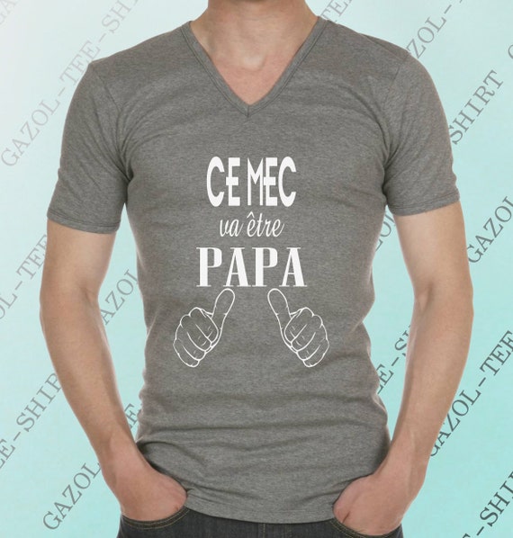 Futur Papa T-Shirt Annonce De Grossesse Idee Cadeau