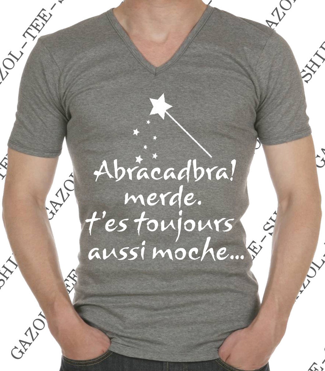 T-shirts merde humour à acheter en ligne