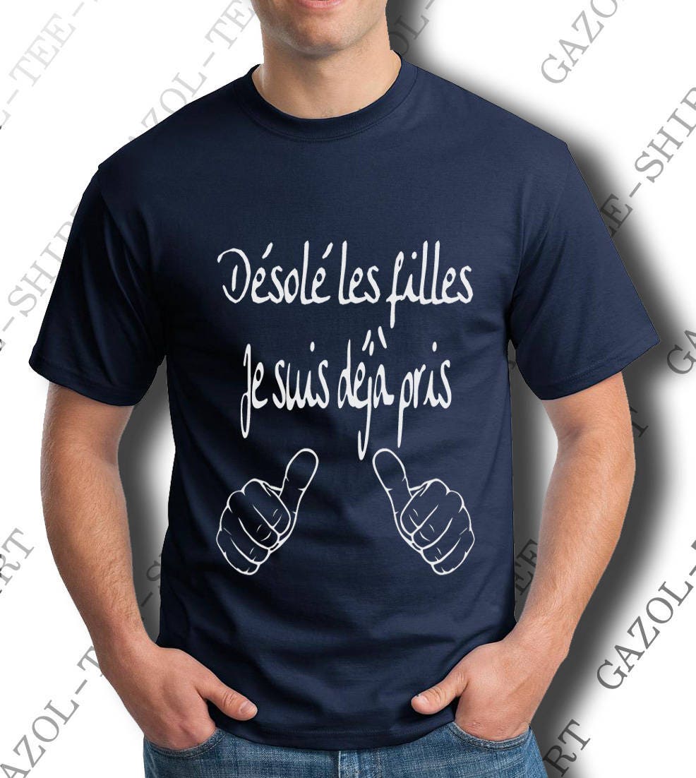 Backstreet Boys T-shirt Couple 'Désolé Je Suis Déjà Pris Par Une
