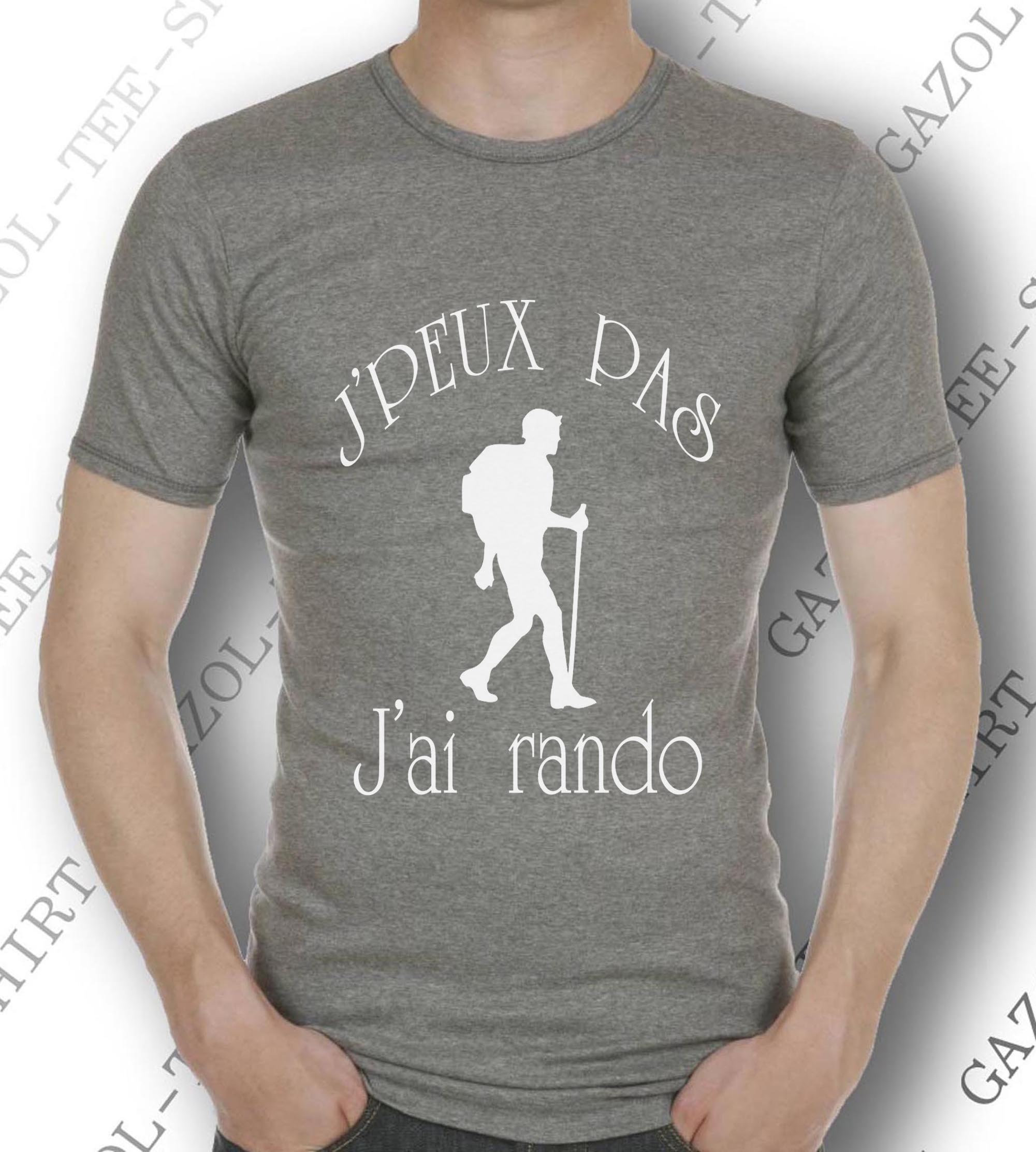 T shirt j peux Pas J ai Rando. Cadeau Randonneur. Etsy