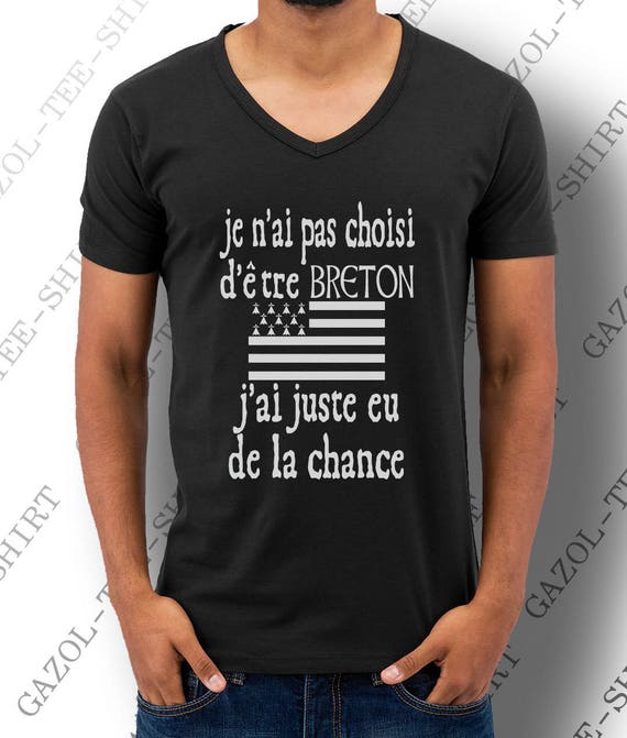 Tee-shirt cadeau homme humour breton