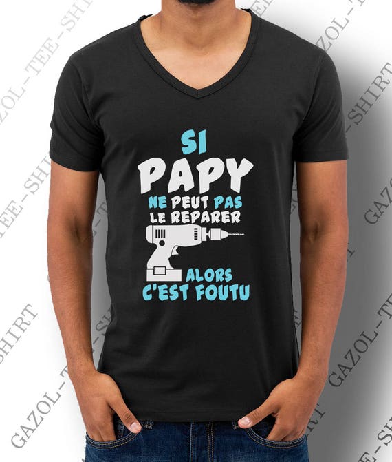 T Shirt 30 ans homme, gris chiné, idée cadeau t-shirt anniversaire