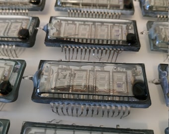 2 Stück IUL2-7/5 VED Vakuumröhren: Nixie Ära Steampunk Uhr - NOS