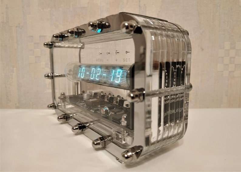 Adafruit Ice Tube Clock IV18 VFD Nixie Tube Clock Gift for Etsy