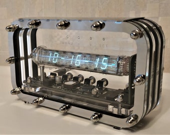 IV-18 VFD Tube Clock: USSR Nixie Era Display