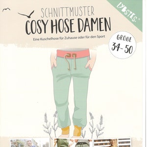 Cozy trousers for women from Lybstes paper pattern size 34 50 image 1