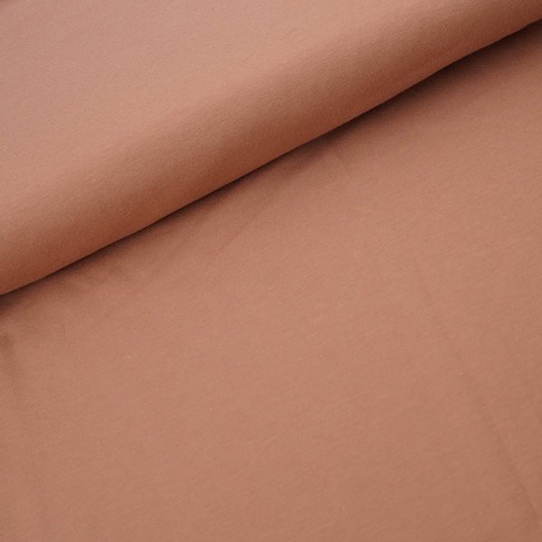 Biojersey Unistoff taupe (GOTS)