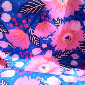 Cotton woven fabric Vibrant Blooms by Paintbrush Studio Fabrics image 6