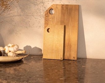 Oak Kitchen Board with Handle Hole
