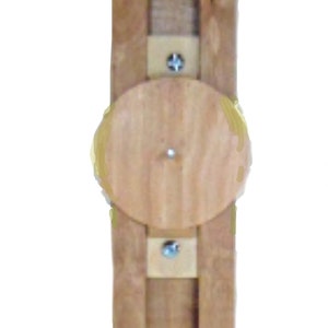 Sliding Wall Mount Accessory for a Rotating Easel.