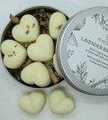 Lavender Bath Melts: Cocoa Butter, Vegan, Handmade. Lavender Essential Oils. Christmas gift. Stocking filler. Secret santa gift.