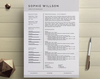 clean modern resume design magdalene project org modern clean resume template