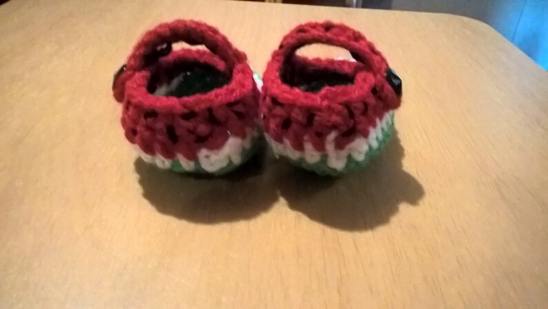 infant watermelon shoes