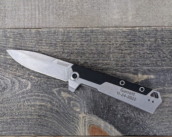 Kershaw Oblivion Pocket Knife - Personalized/Custom Logo