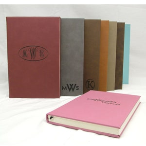 Personalized Leatherette Journal - Custom Logo