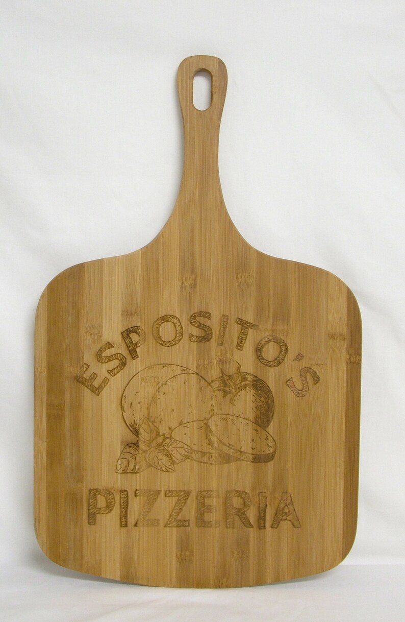 Personalized 14 X 23 Bamboo Pizza Peel / Pizza Board Etsy